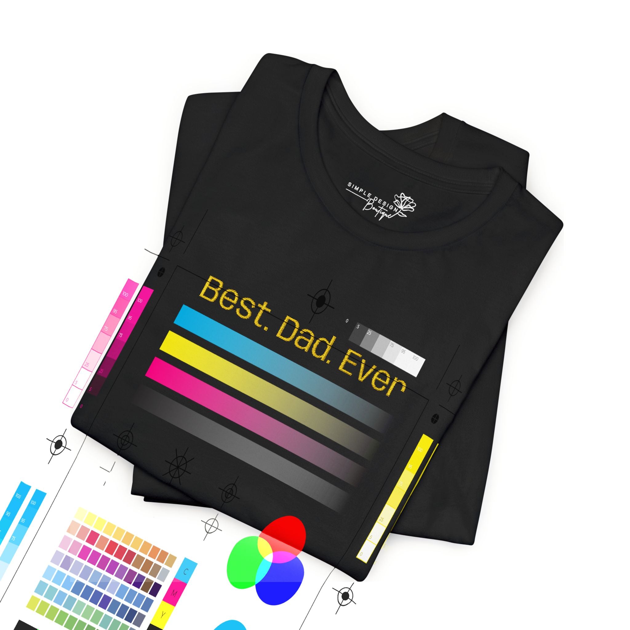 Best. Dad. Ever. — Embroidered Men’s T-Shirt