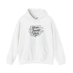 Custom Image & Optional Text Graphic Print - Cozy Hoodie