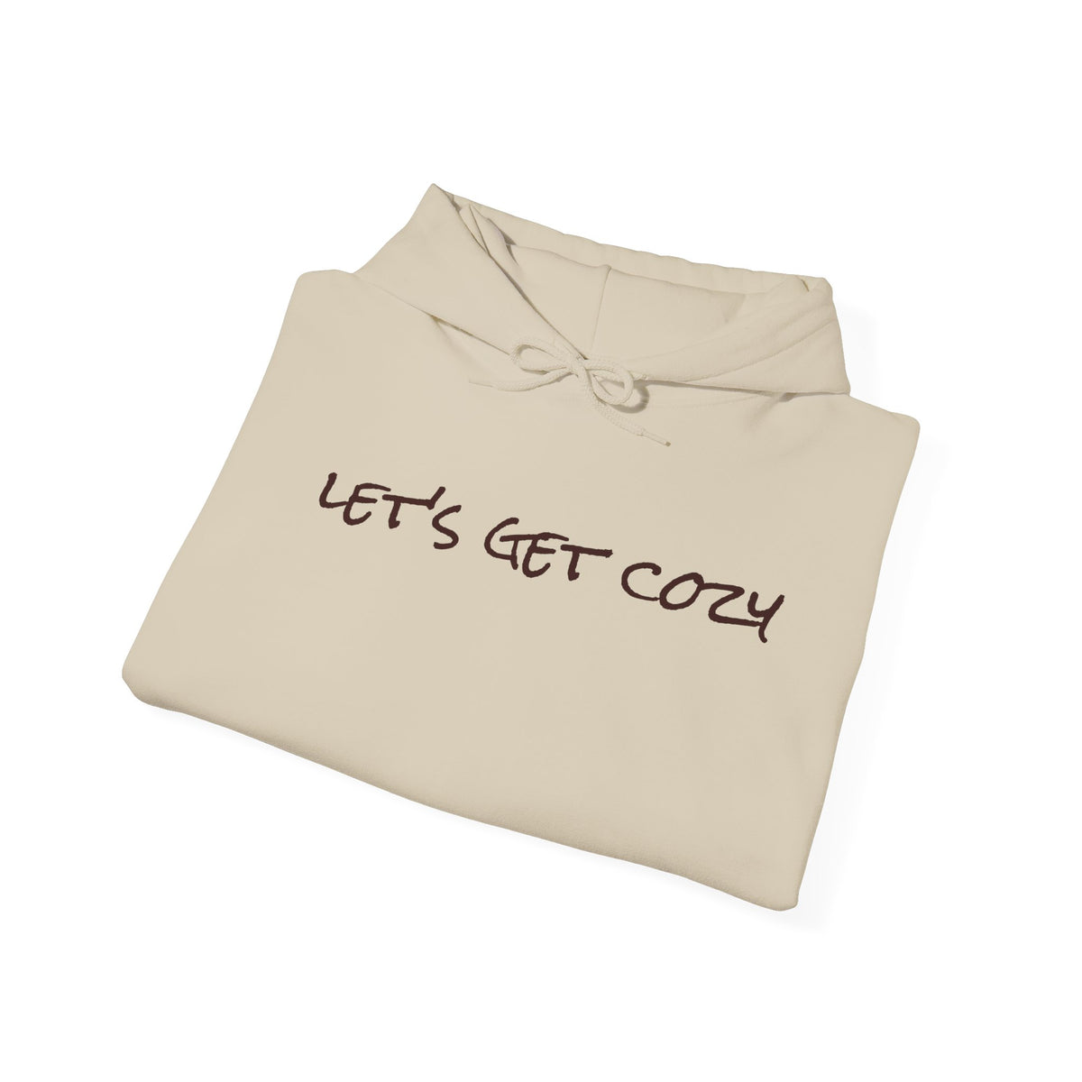Let's Get Cozy Graphic - Cozy Hoodie