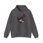 Beautifully Twisted Rose & Butterfly Graphic -  Cozy Hoodie