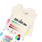 Reel Cool Dad — Embroidered T-Shirt