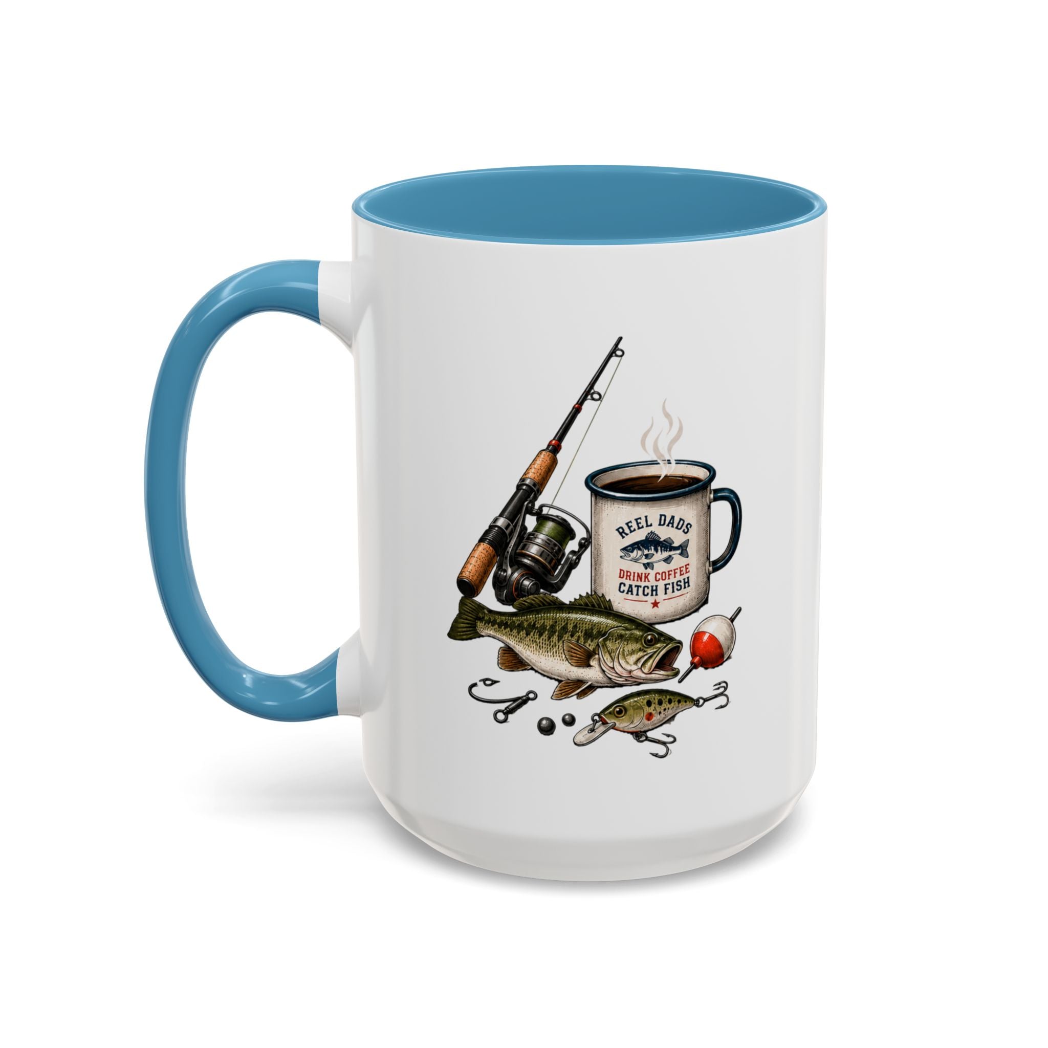 Fishing Dad Mode Coffee Mug — Funny Fishing Gift for Dad | 11oz & 15oz
