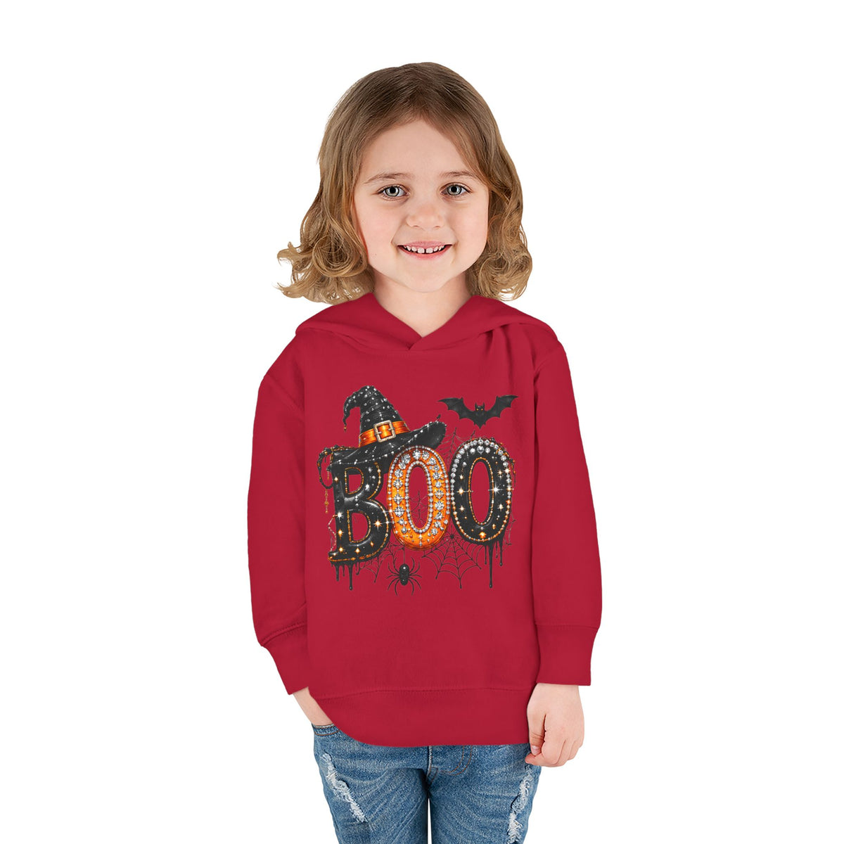 Toddler Halloween BOO Pullover Hoodie