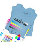 Reel Cool Dad — Embroidered T-Shirt