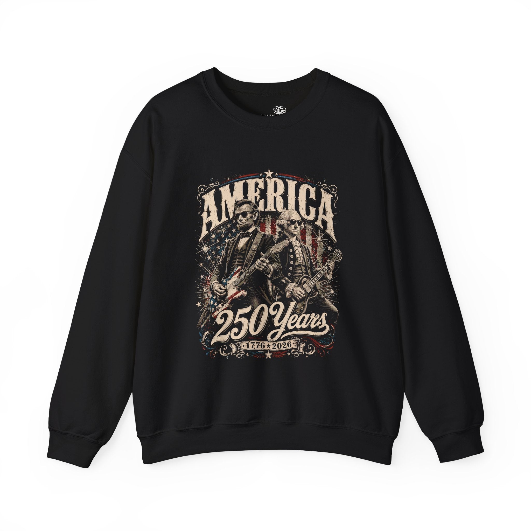 1776–2026 America 250 Years Eagle Crewneck Sweatshirt — Patriotic Anniversary Gift | S–3XL