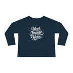 Toddler Long Sleeve Tee — Custom Image & Optional Text