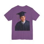 Proud Mom of a 2026 Graduate FRONT & BACK upload photo T-Shirt