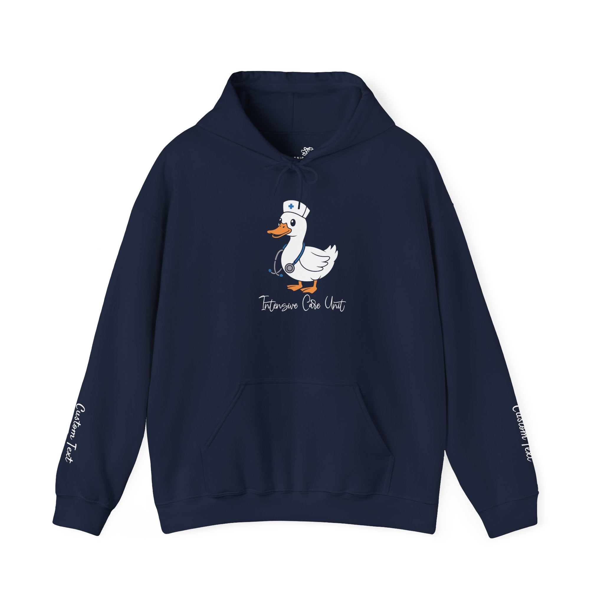 Intensive Care Unit — Customized Cartoon Duck Cozy Hoodie