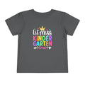 Little Miss Kindergarten Grad. FRONT & BACK — Toddler Graduation Tee