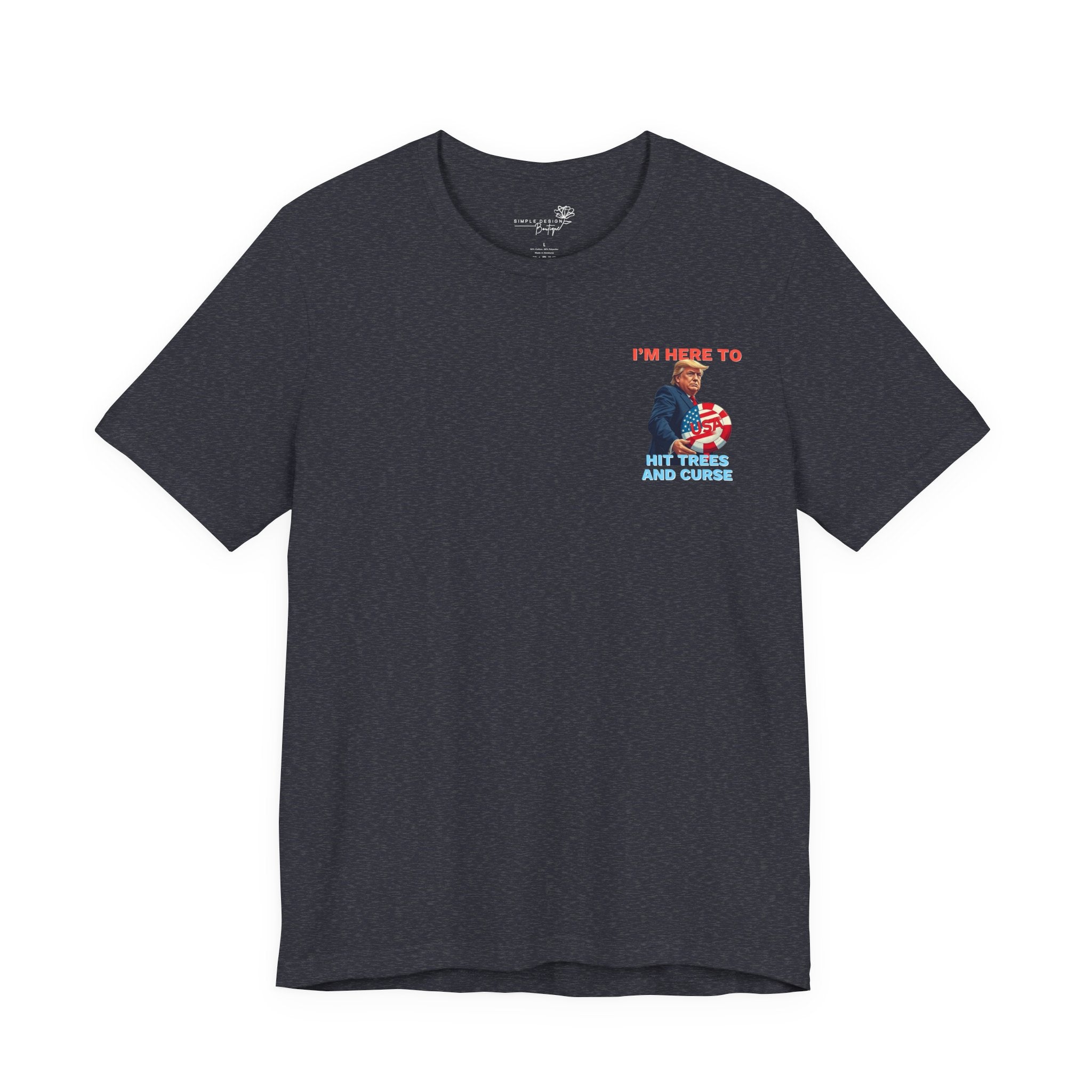 Trump Golf T-Shirt — Funny Political Golf Tee