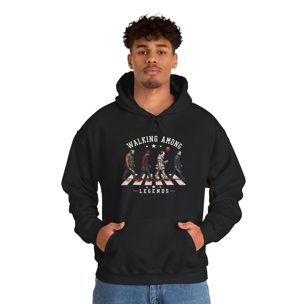 Walking Among Legends Hoodie — Pullover Sweatshirt
