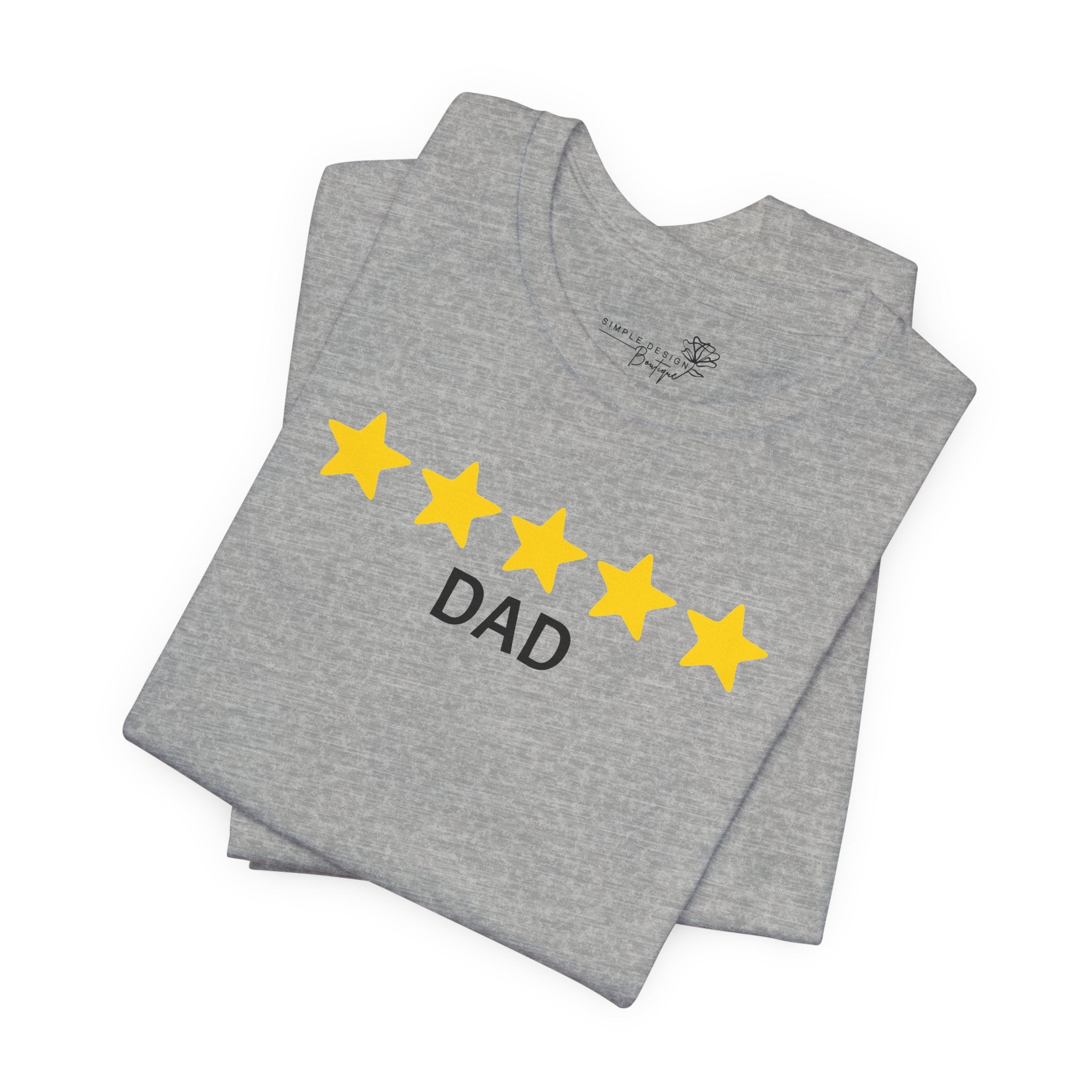 5 Star Dad — Would Recommend | Funny Father’s Day T-Shirt
