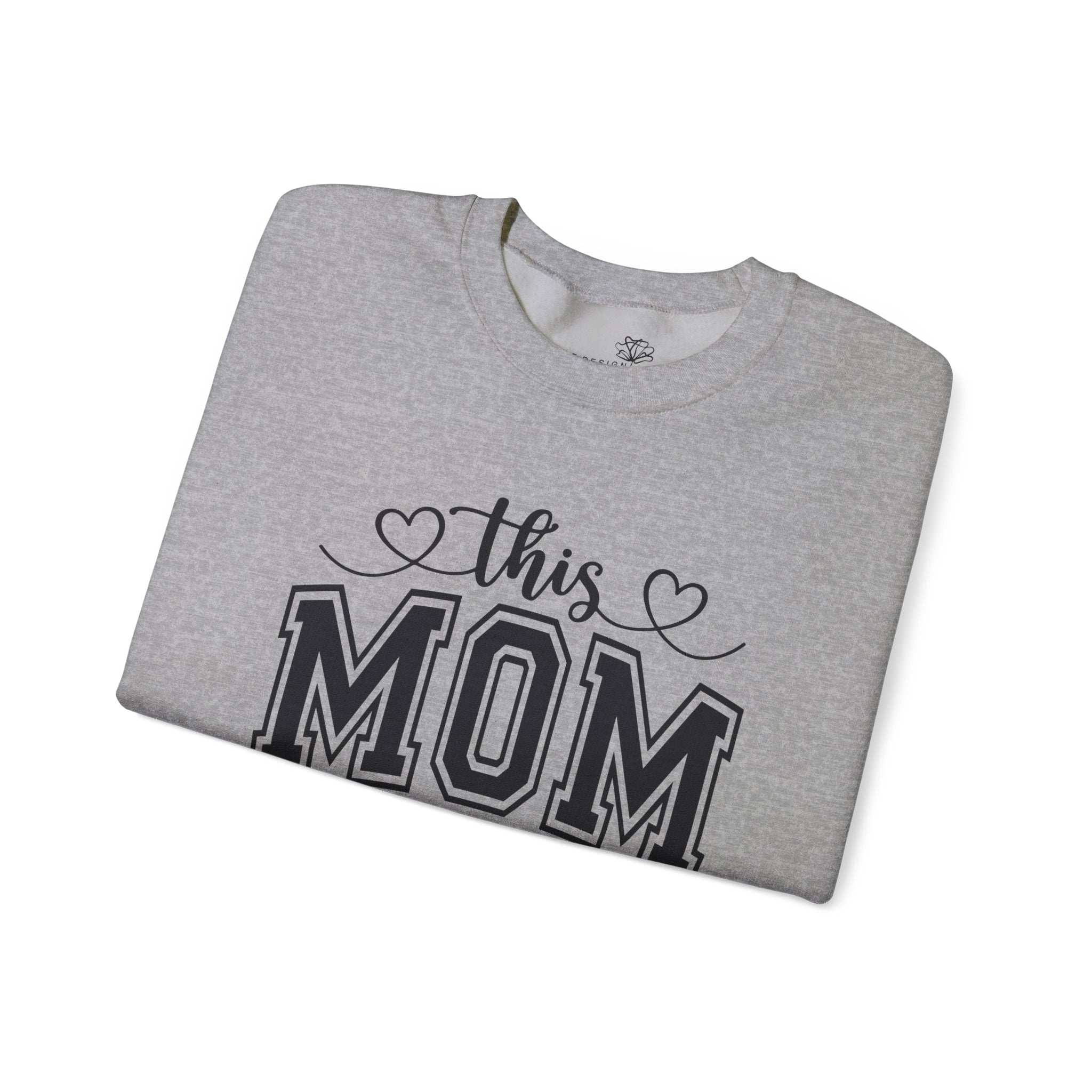 Mom Sweatshirt — Personalized Kids' Names on the Sleeve