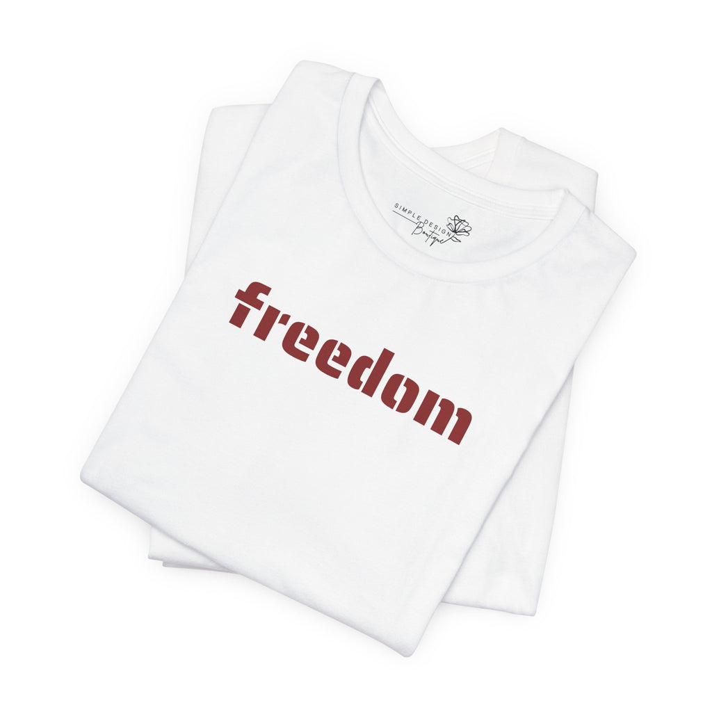 FRONT & BACK Freedom Eagle T-Shirt — Patriotic Graphic Tee | S–3XL
