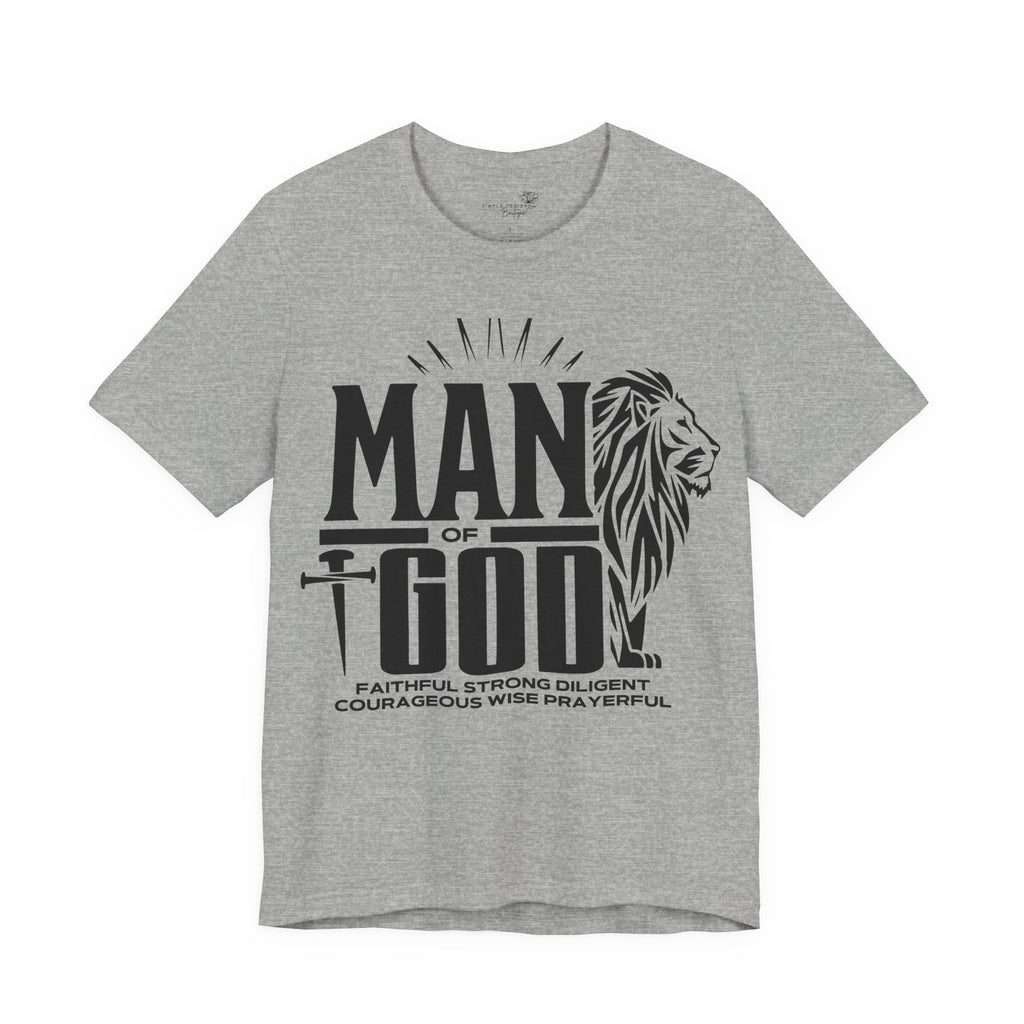 Man of God T-Shirt — Faith-Inspired Tee for Him