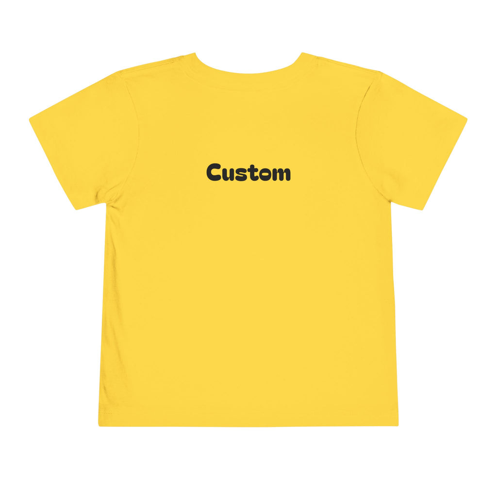 2026 Kindergarten Graduate FRONT & BACK (customize the back) Toddler T-Shirt