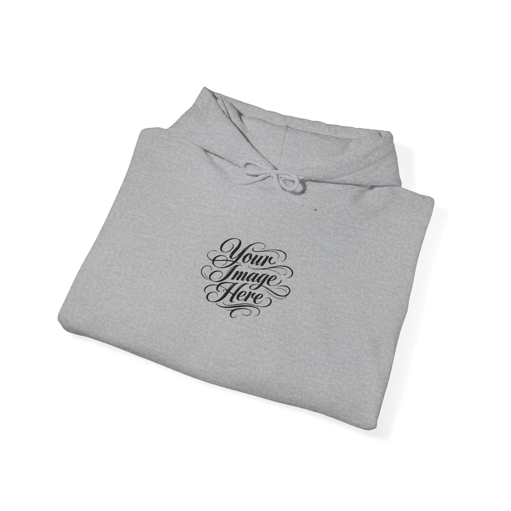 EMBROIDERED Custom Image (Light Colors/Shades) Hoodies