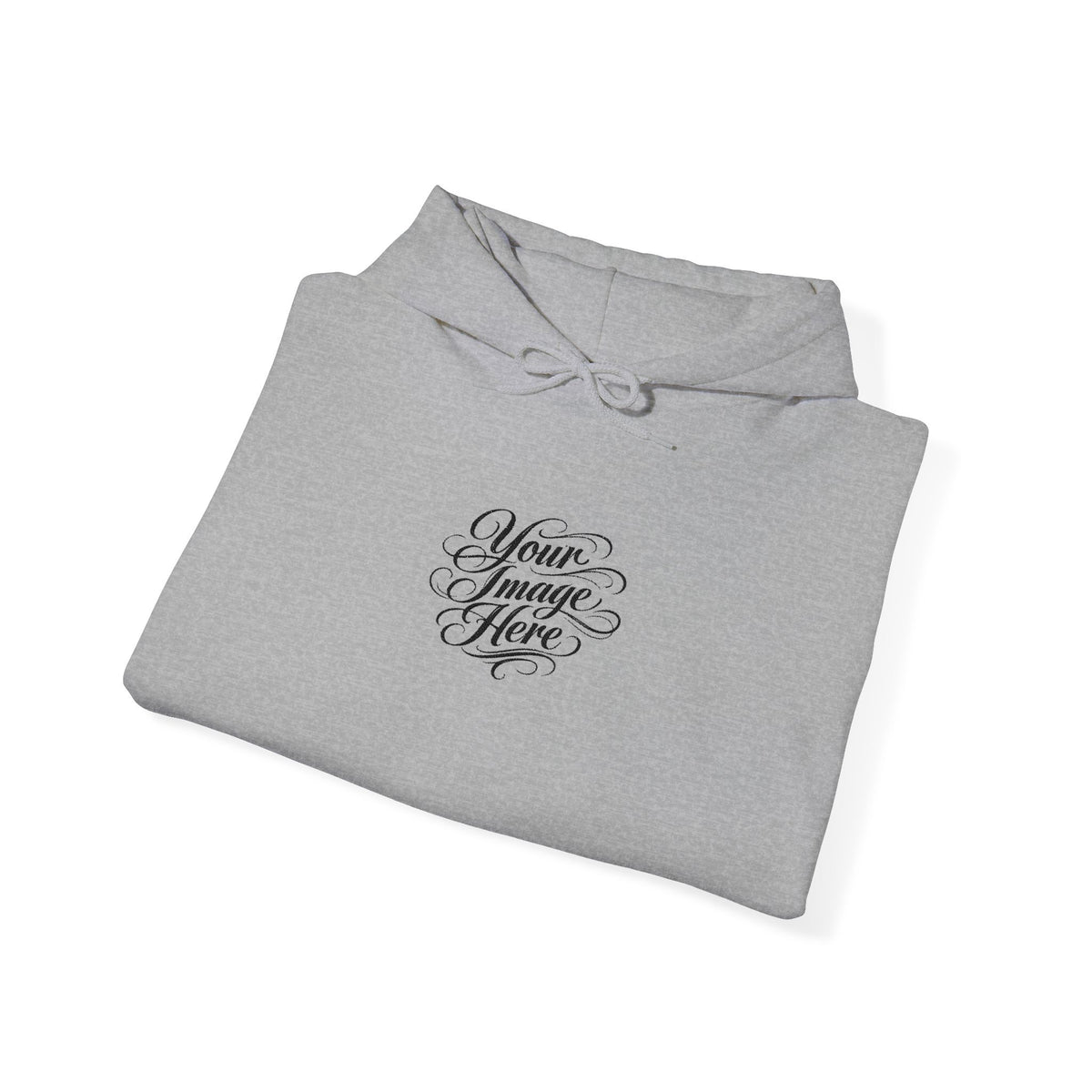 EMBROIDERED Custom Image (Light Colors/Shades) Hoodies