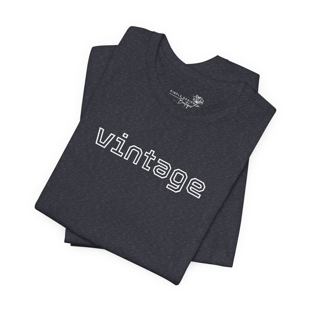 Vintage — Men's Classic Graphic Tee