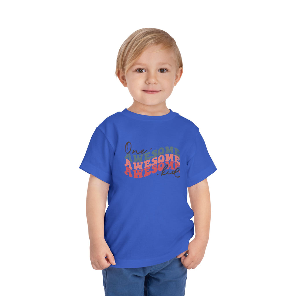 One Awesome Kid — Funny Toddler Graphic Tee