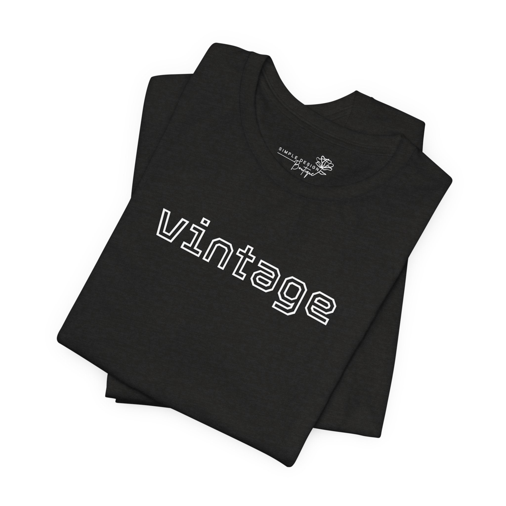Vintage — Men's Classic Graphic Tee