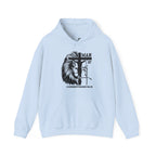 Man of Faith  Lion & Cross I Corinthians 16:13 Christian - Cozy Hoodie