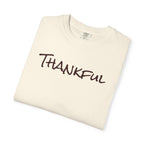 Thankful Unisex Comfort Colors T-Shirt – Gratitude Thanksgiving Tee