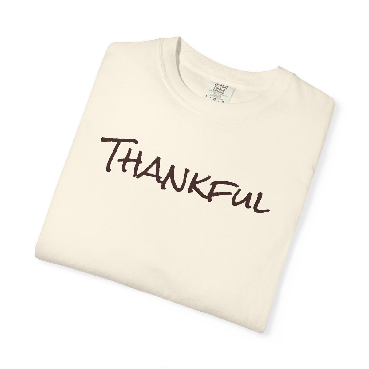 Thankful Unisex Comfort Colors T-Shirt – Gratitude Thanksgiving Tee
