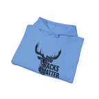 Big Racks Matter Deer Antler Hunting Graphic - Cozy Hoodie