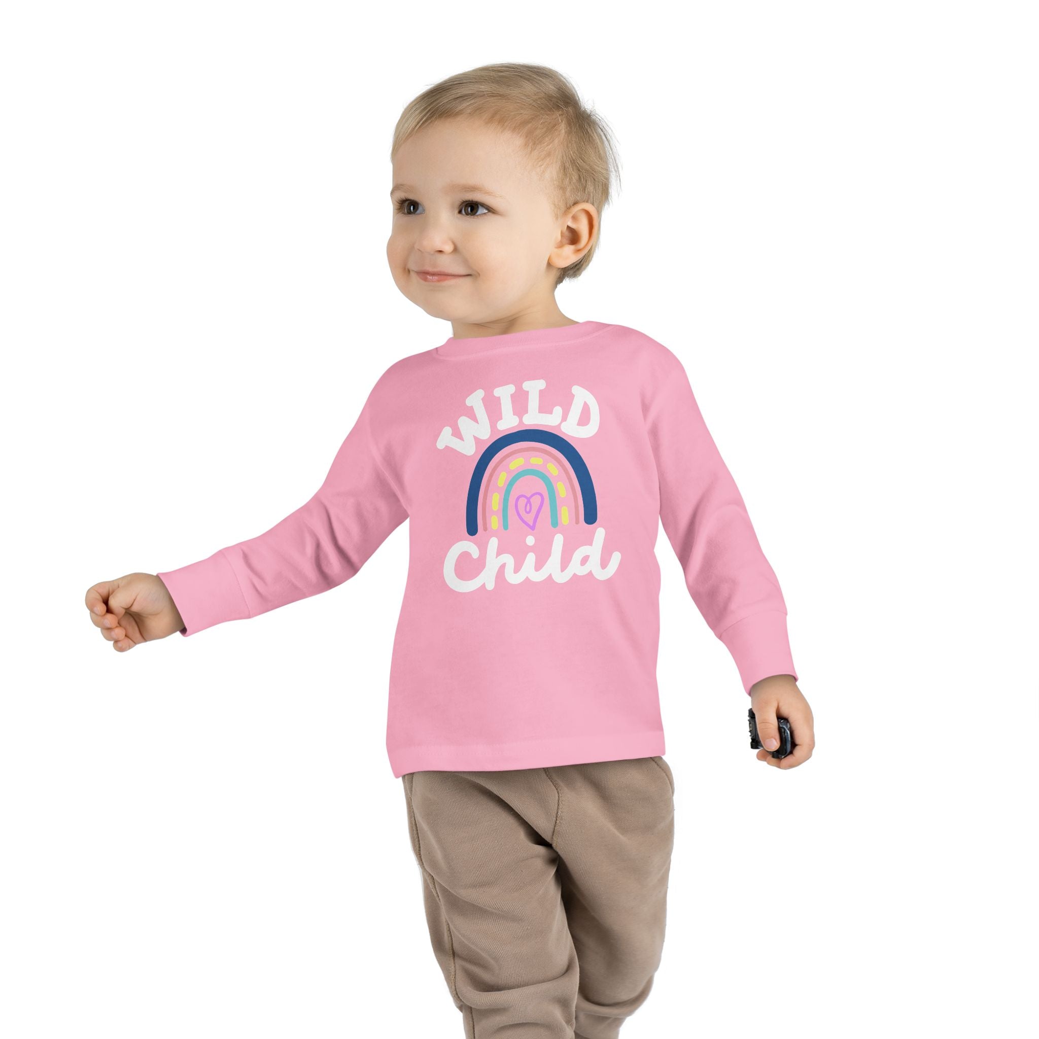 Wild Child — Toddler Long Sleeve Tee for Boys & Girls