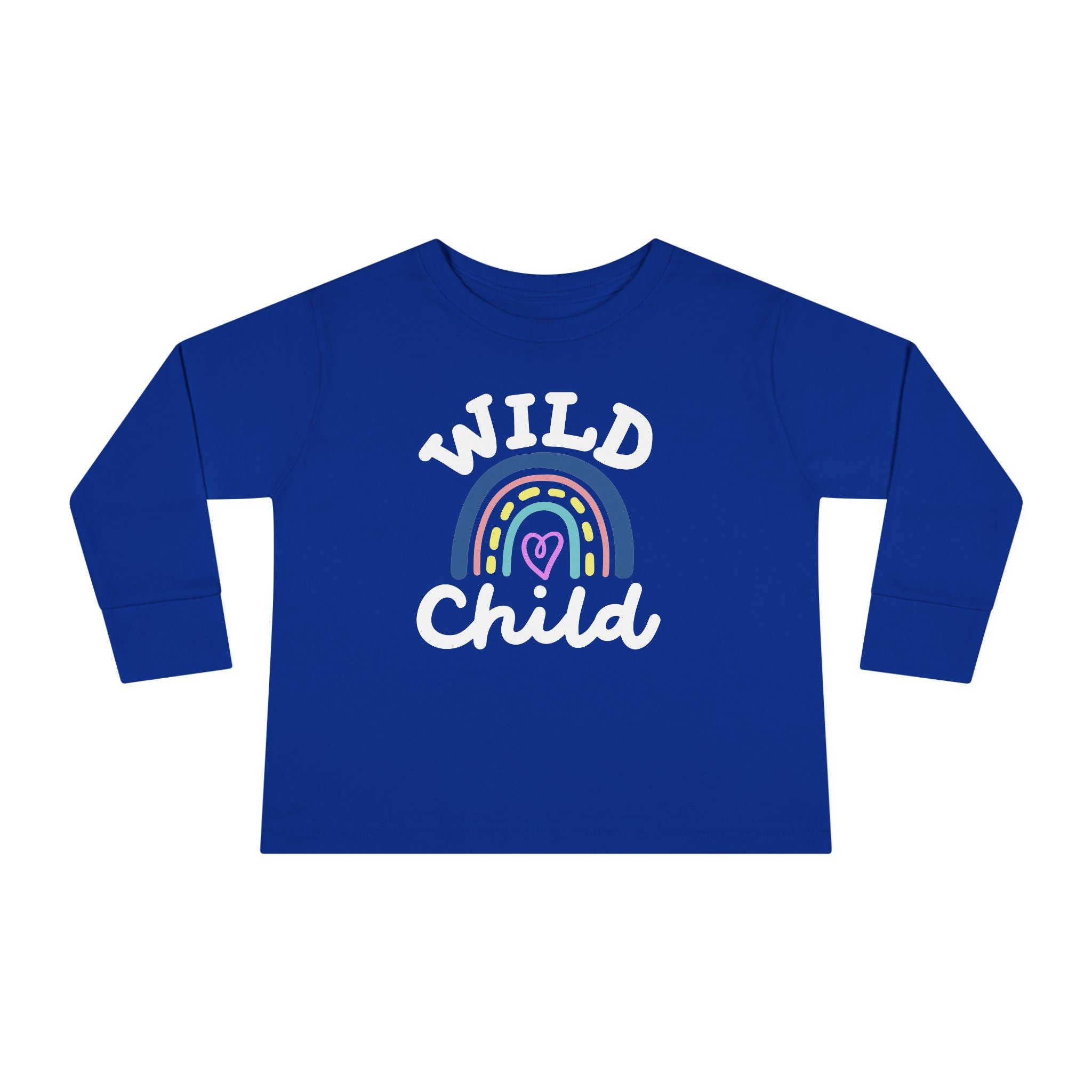 Wild Child — Toddler Long Sleeve Tee for Boys & Girls