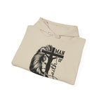 Man of Faith  Lion & Cross I Corinthians 16:13 Christian - Cozy Hoodie
