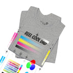 Reel Cool Dad — Embroidered T-Shirt