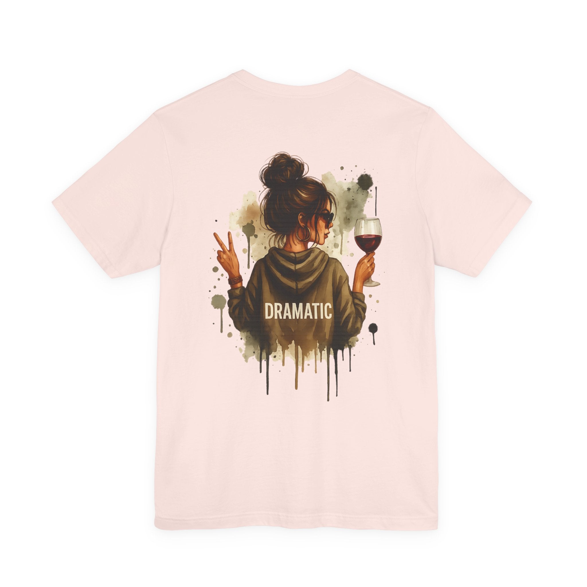Dramatic — Women's Graphic Back Tee