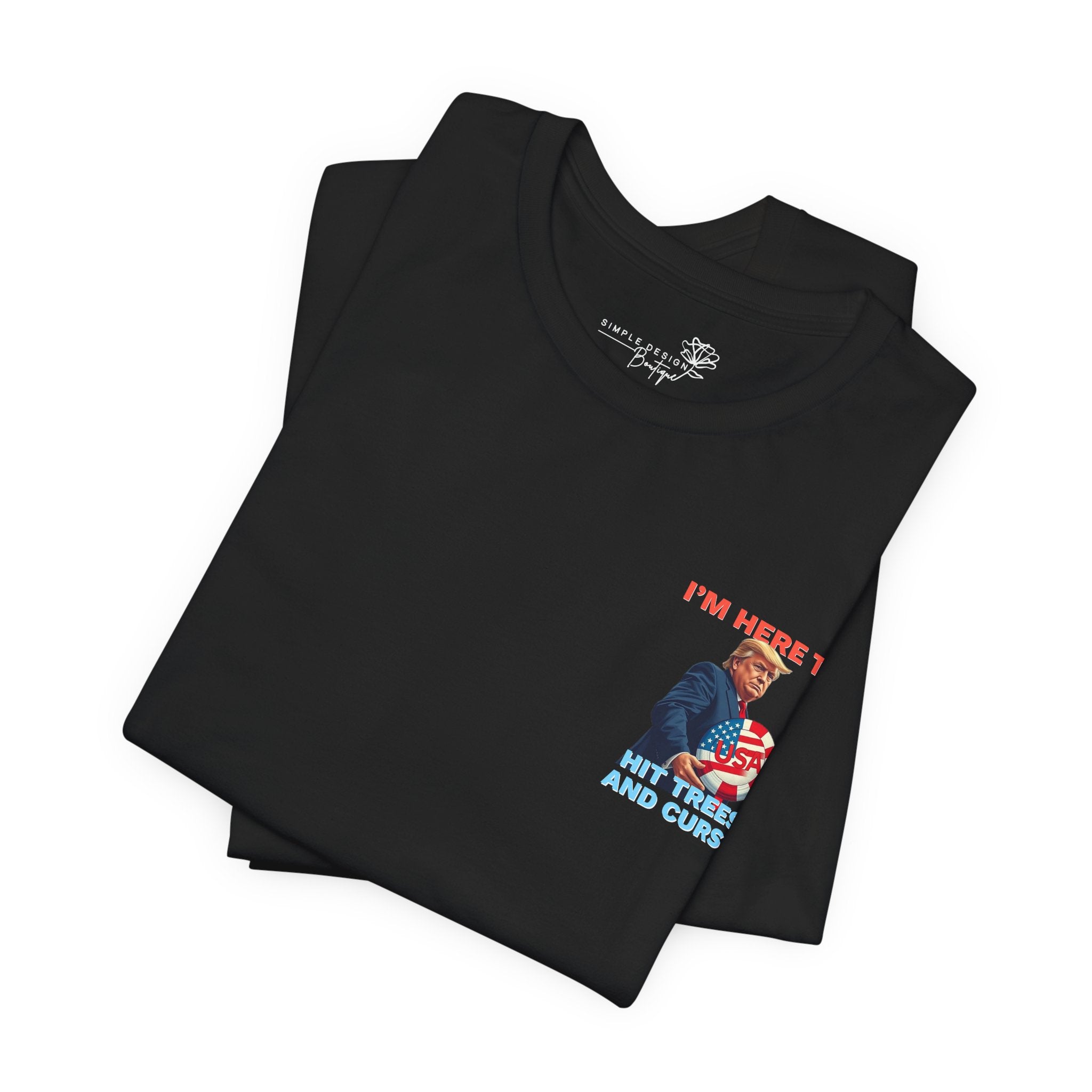 Trump Golf T-Shirt — Funny Political Golf Tee