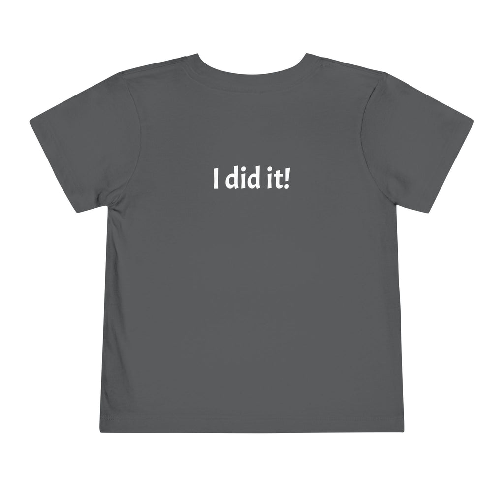 Little Miss Kindergarten Grad. FRONT & BACK — Toddler Graduation Tee