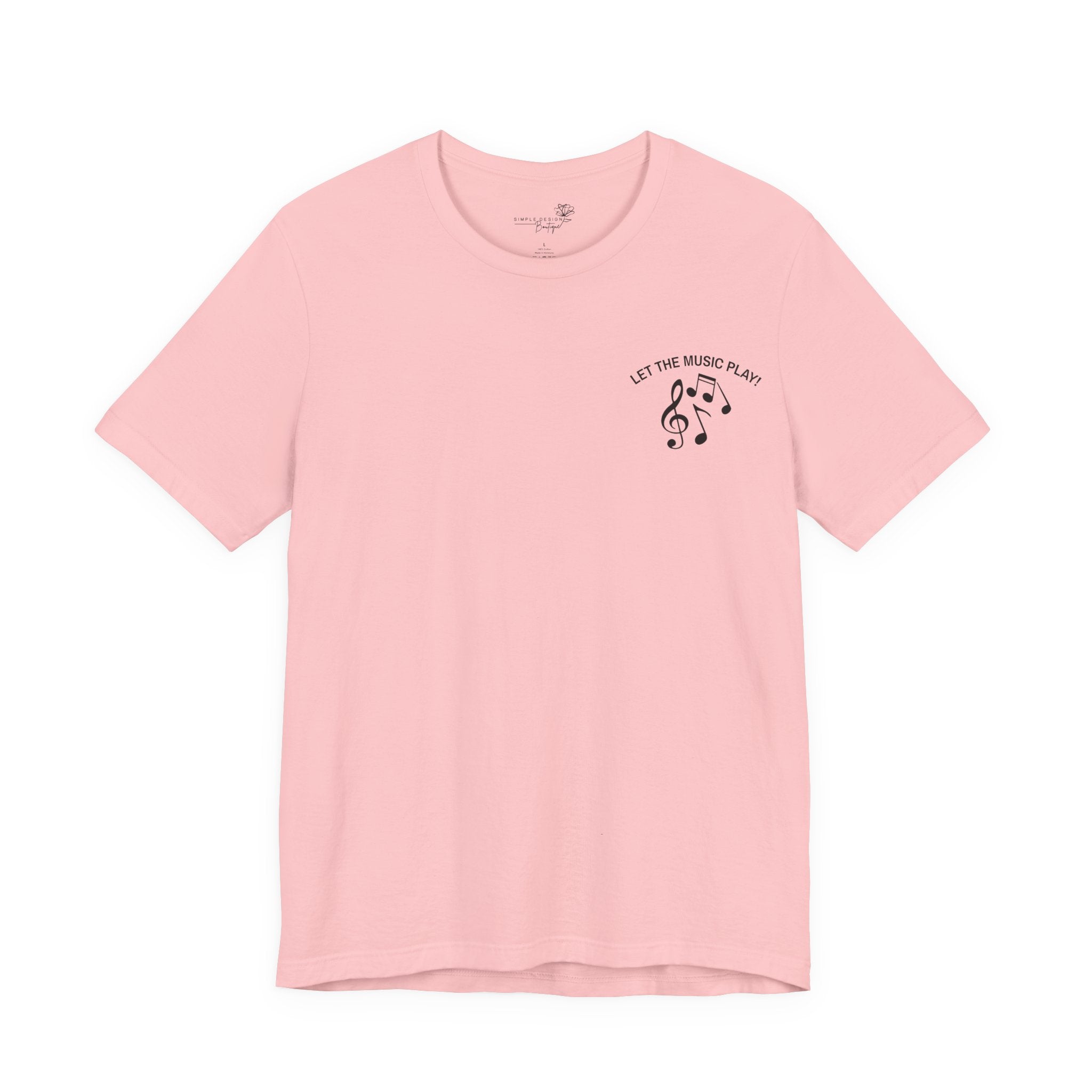 Musical Notes Unisex T-Shirt — Subtle Graphic Tee for Music Lovers 🎵