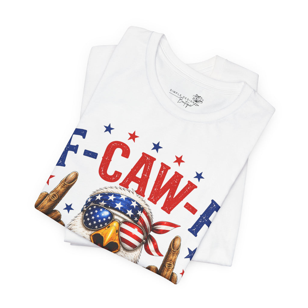F-CAW-F Bald Eagle Patriotic T-Shirt