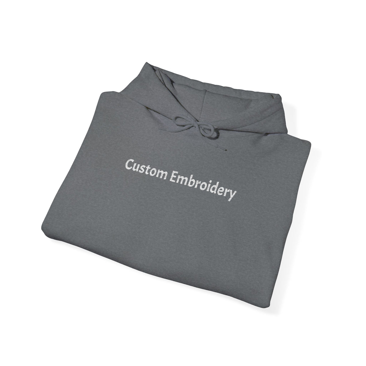EMBROIDERED Custom Text (Dark Colors/Shades) Cozy Unisex Hoodies