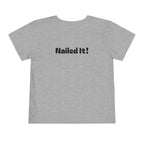 Mister Pre-K Grad Nailed It FRONT & BACK - Customizable Graduation Tee