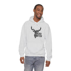 Big Racks Matter Deer Antler Hunting Graphic - Cozy Hoodie