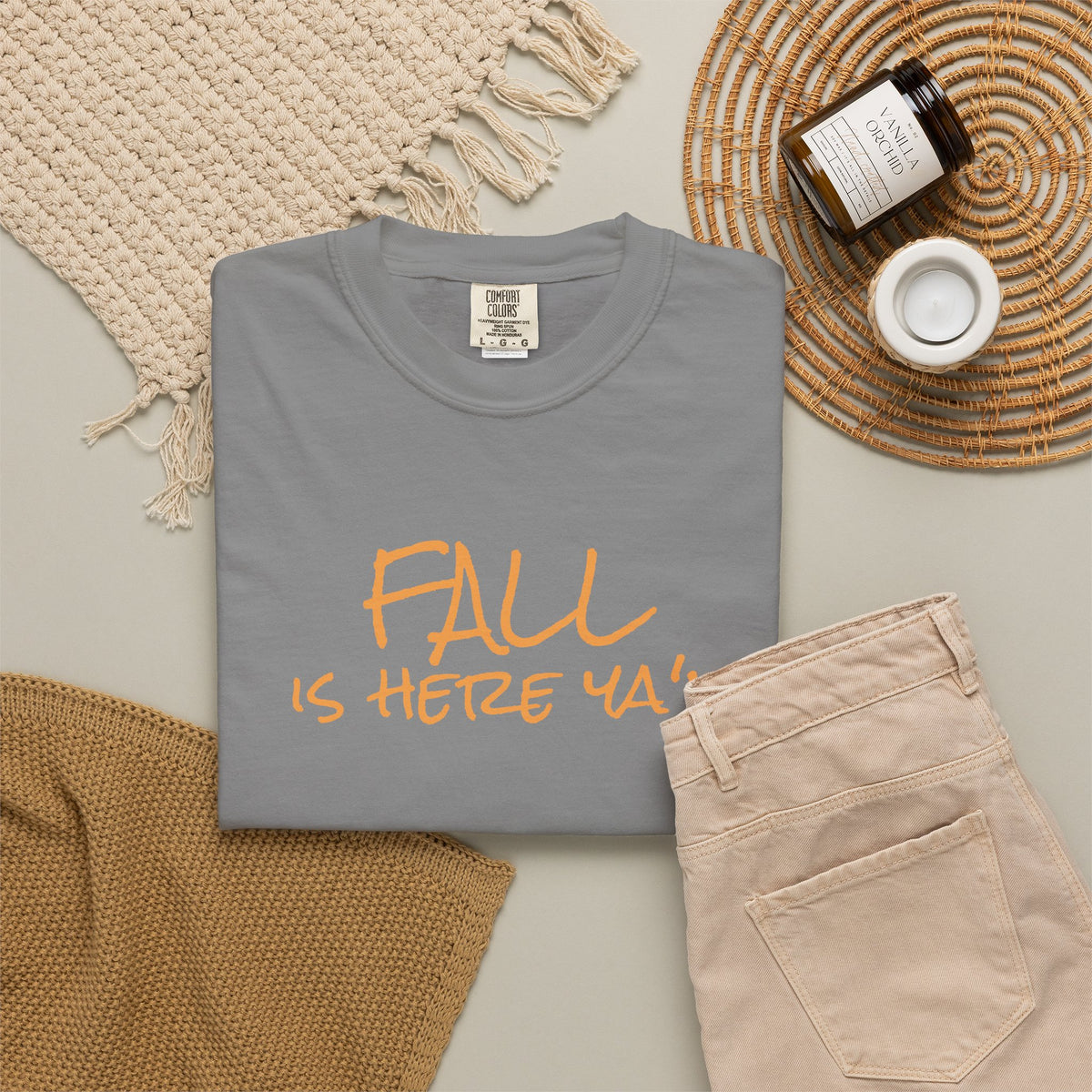 Fall Is Here Y'all Comfort Colors Unisex T-Shirt