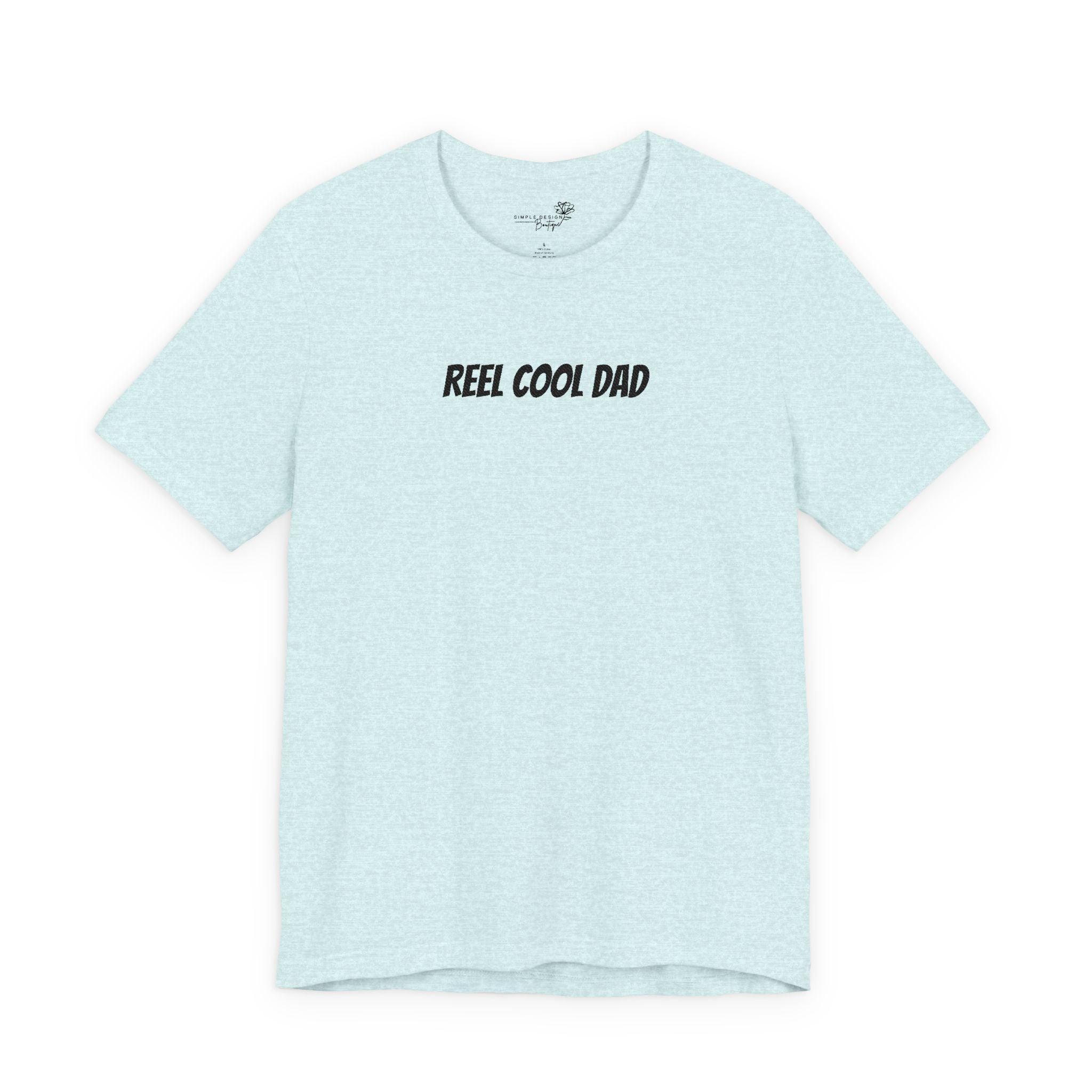 Reel Cool Dad — Embroidered T-Shirt