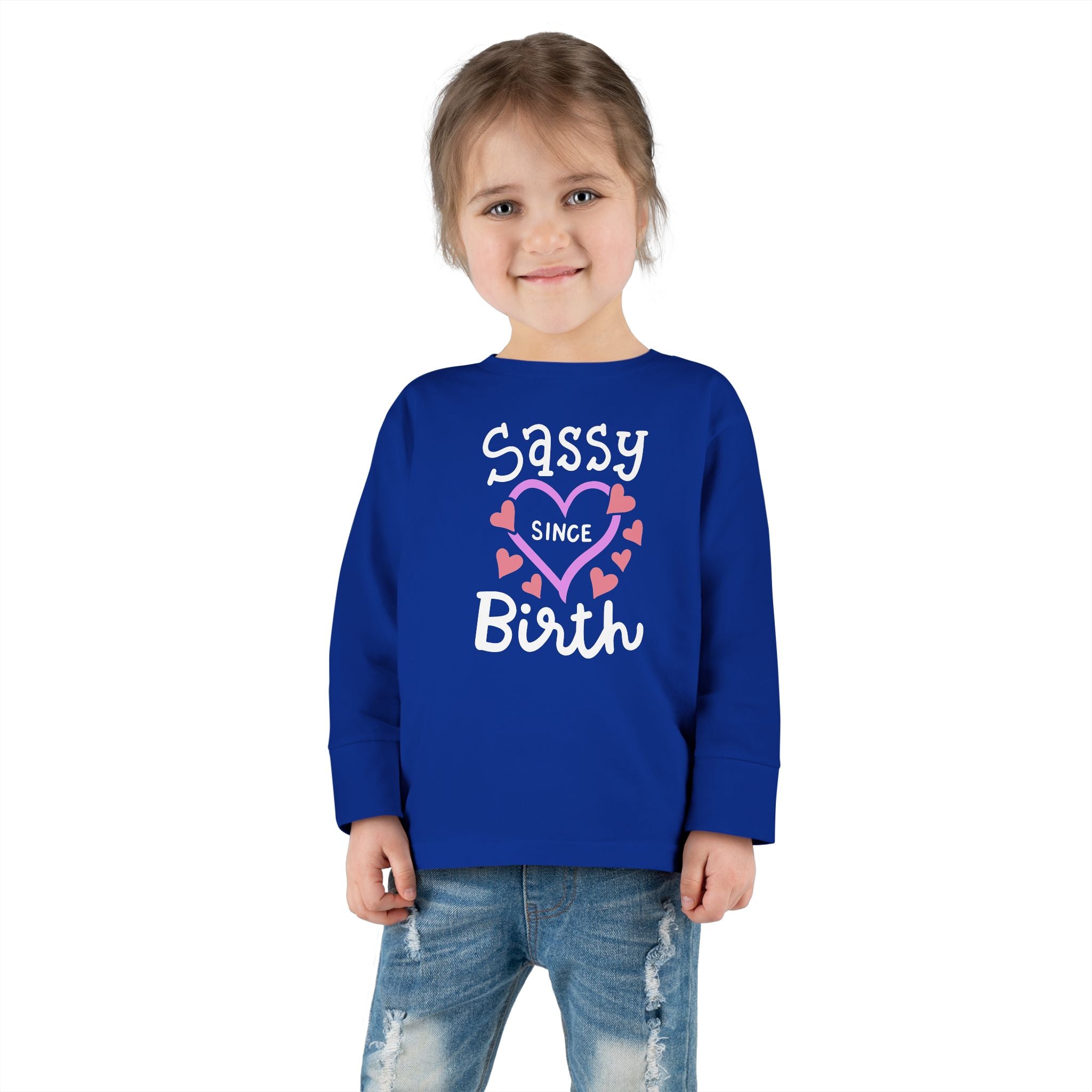 Sassy Since Birth — Not Changing Anytime Soon | Front & Back Toddler Tee