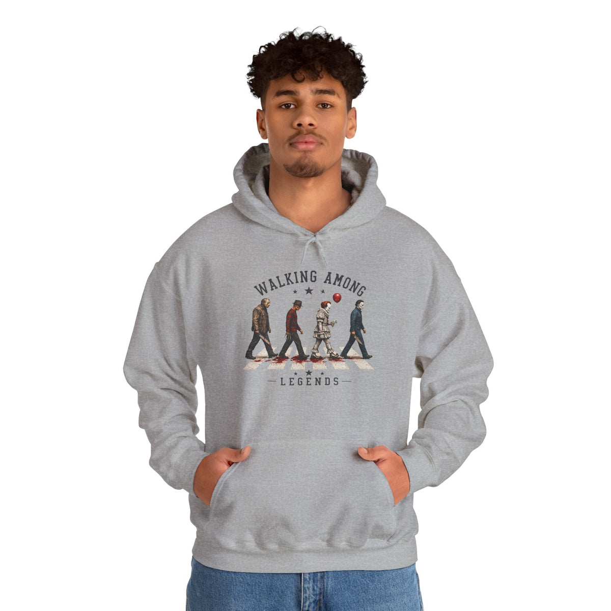 Walking Among Legends Hoodie — Pullover Sweatshirt
