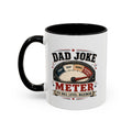 Dad Joke Meter Accent Coffee Mug — Funny Father’s Day Gift | 11oz & 15oz