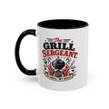 Grill Sergeant Accent Mug – "My Grill, My Rules" Coffee Cup (11/15oz)