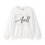 Fall Script Graphic / Cozy Autumn Words Design - Pullover Sweatshirt