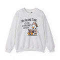 My Alone Time Is For Everyone's Safety Duck Sweatshirt — Funny Gift for Her