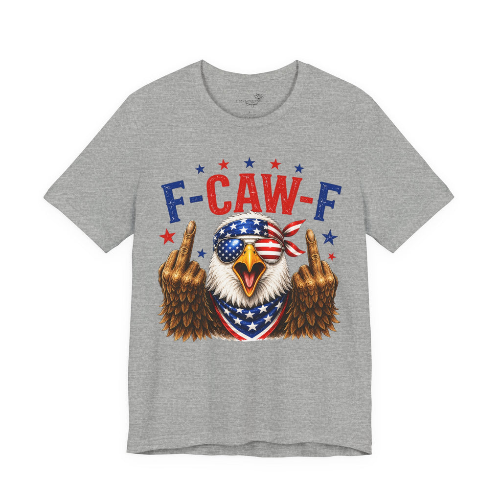 F-CAW-F Bald Eagle Patriotic T-Shirt